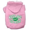 Kiss Me I'm Irish Screen Print Pet Hoodies