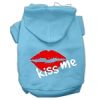 Kiss Me Screen Print Pet Hoodies