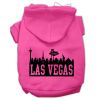 Las Vegas Skyline Screen Print Pet Hoodies