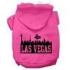 Las Vegas Skyline Screen Print Pet Hoodies