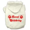 Local Celebrity Screen Print Pet Hoodies