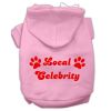 Local Celebrity Screen Print Pet Hoodies