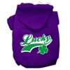 Lucky Swoosh Screen Print Pet Hoodies