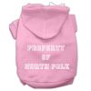 Property of North Pole Screen Print Pet Hoodies