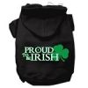 Proud to be Irish Screen Print Pet Hoodies