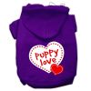 Puppy Love Screen Print Pet Hoodies