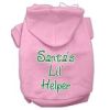 Santa's Lil' Helper Screen Print Pet Hoodies