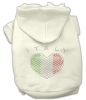 Italian Rhinestone Hoodies