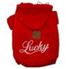 Lucky Rhinestone Hoodies