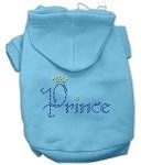 Prince Rhinestone Hoodies (Color/Size: Baby Blue XXXL)