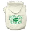 Kiss Me I'm Irish Screen Print Pet Hoodies