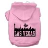 Las Vegas Skyline Screen Print Pet Hoodies