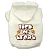 Lick Or Treat Screen Print Pet Hoodies