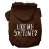 Like my costume? Screen Print Pet Hoodies