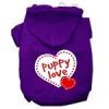 Puppy Love Screen Print Pet Hoodies