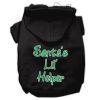 Santa's Lil' Helper Screen Print Pet Hoodies