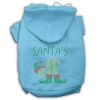 Santa's Elf Rhinestone Dog Hoodie