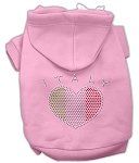 Italian Rhinestone Hoodies (Color/Size: Pink S)