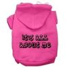 It's All About Me Screen Print Pet Hoodies