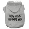 It's All About Me Screen Print Pet Hoodies