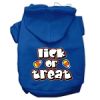 Lick Or Treat Screen Print Pet Hoodies