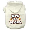 Lick Or Treat Screen Print Pet Hoodies