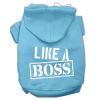 Like a Boss Screen Print Pet Hoodies