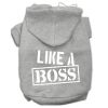 Like a Boss Screen Print Pet Hoodies