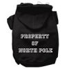 Property of North Pole Screen Print Pet Hoodies