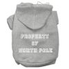 Property of North Pole Screen Print Pet Hoodies