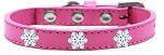 Snowflake Widget Dog Collar