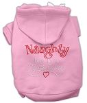 Naughty But Nice Hoodies (Color/Size: Pink M)