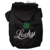 Lucky Rhinestone Hoodies