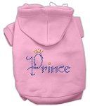 Prince Rhinestone Hoodies (Color/Size: Pink L)