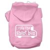 I ride the short bus Screen Print Pet Hoodies