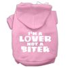 I'm a Lover not a Biter Screen Printed Dog Pet Hoodies