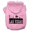 Las Vegas Skyline Screen Print Pet Hoodies