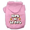 Lick Or Treat Screen Print Pet Hoodies