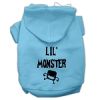 Lil Monster Screen Print Pet Hoodies