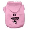 Lil Monster Screen Print Pet Hoodies