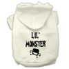 Lil Monster Screen Print Pet Hoodies