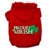 Proud to be Irish Screen Print Pet Hoodies